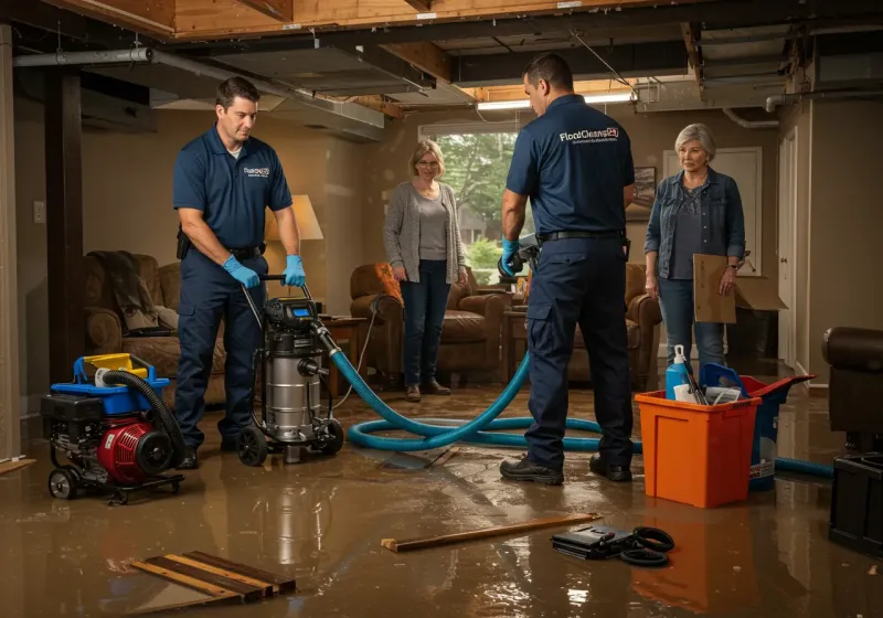 Basement Water Extraction and Removal Techniques process in Central Heights-Midland City, AZ